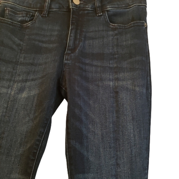 DL1961 Florence Crop Mid Rise Skinny in Aldridge - Picture 4 of 10